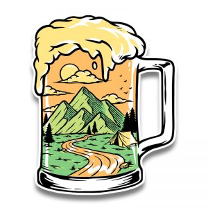 Beer Mug Sticker