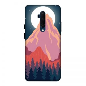 Big Moon and the Mountain OnePlus 7T Pro Mobile Cover