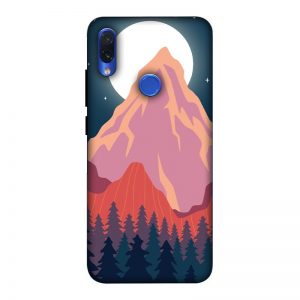 Big Moon and the Mountain Redmi Note 7 Mobile Cover