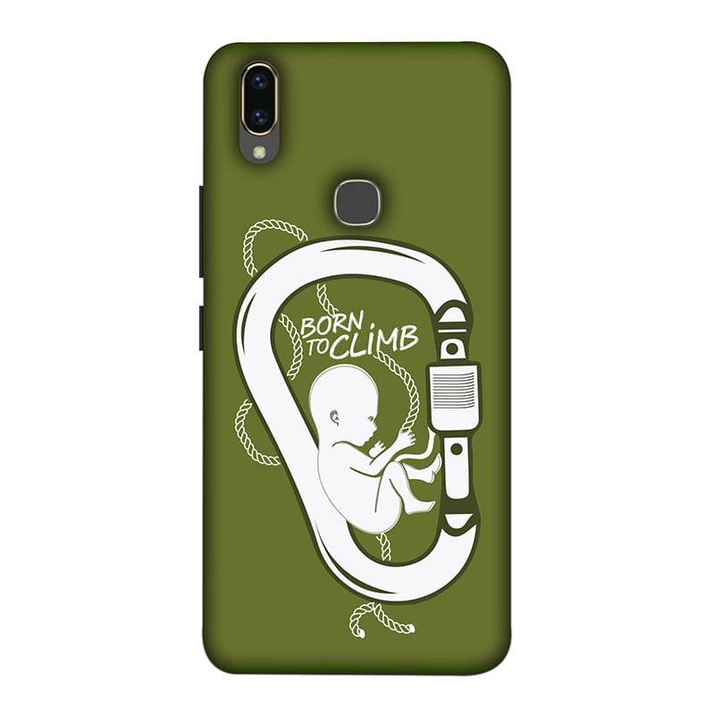 Born To Climb Vivo V9 Mobile Cover