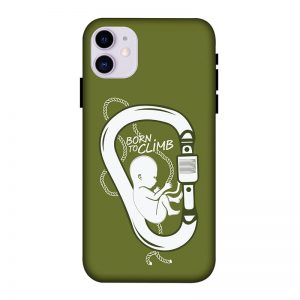 Born To Climb iPhone 11 Mobile Cover