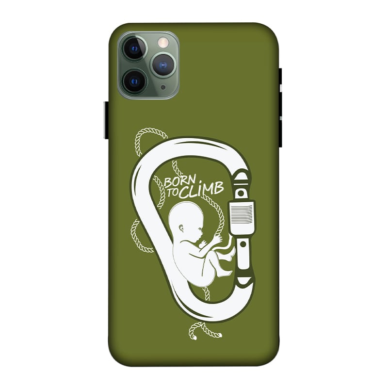 Born To Climb iPhone 11 Pro Max Mobile Cover