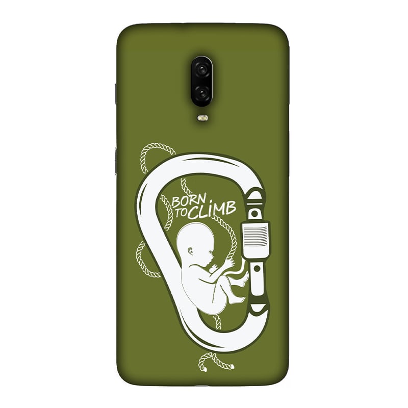 Born to Climb OnePlus 6T Mobile Cover