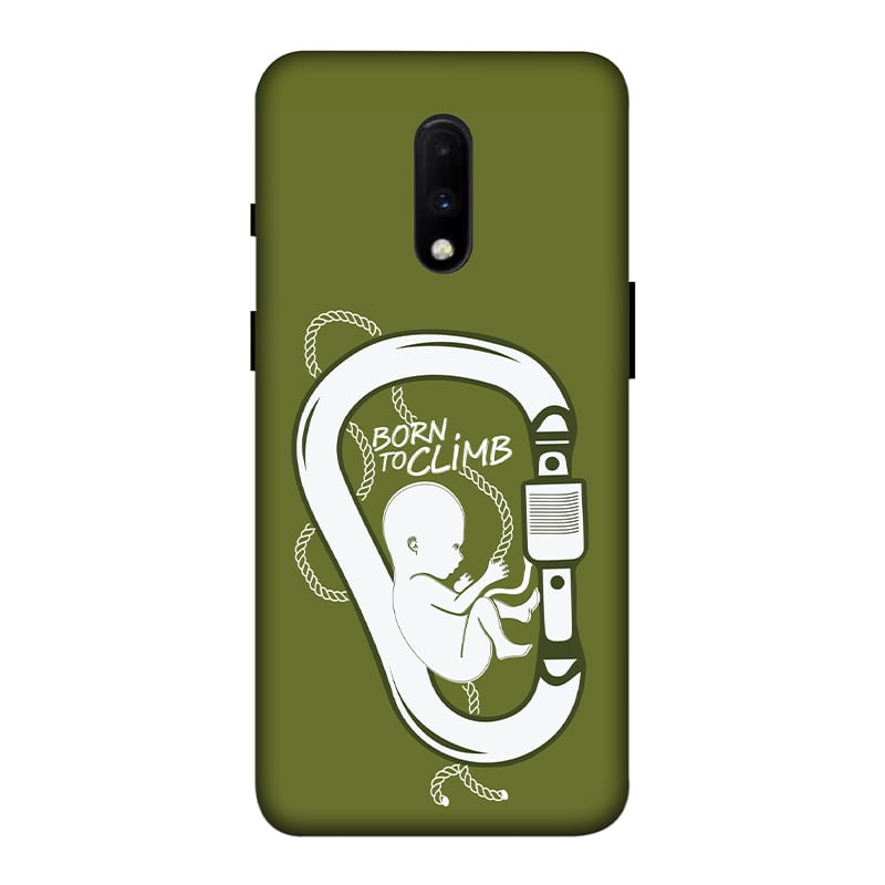 Born to Climb OnePlus 7 Mobile Cover