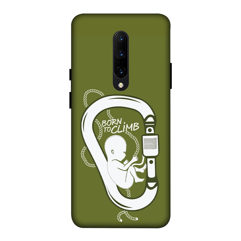 Born to Climb OnePlus 7 Pro Mobile Cover