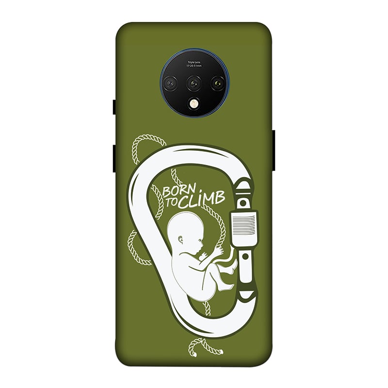 Born to Climb OnePlus 7T Mobile Cover