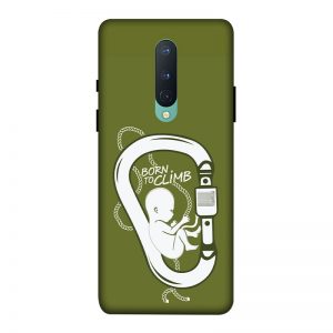 Born to Climb OnePlus 8 Mobile Cover