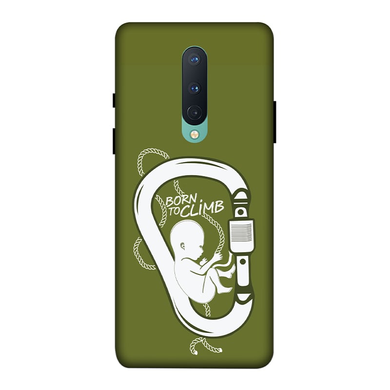 Born to Climb OnePlus 8 Mobile Cover
