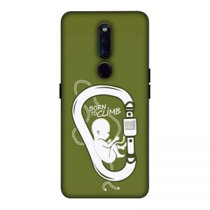 Born to Climb Oppo F11 Pro Mobile Cover