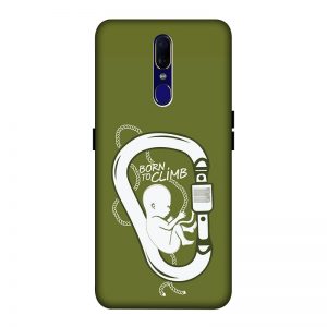 Born to Climb Oppo F11 Mobile Cover