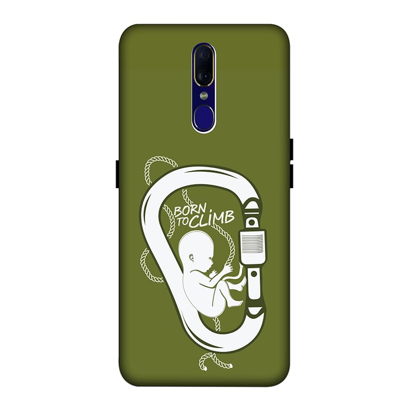 Born to Climb Oppo F11 Mobile Cover