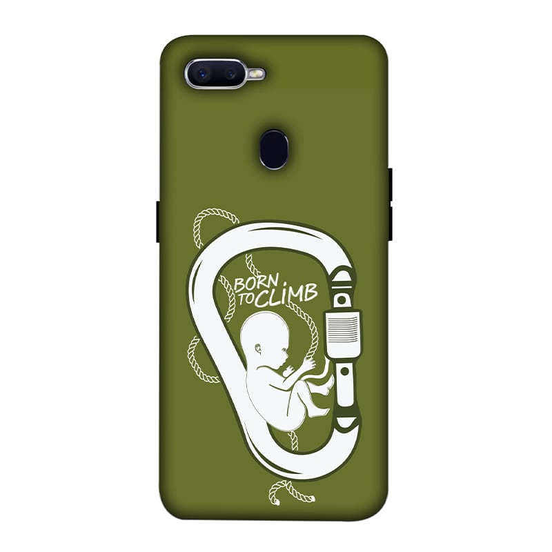 Born to Climb Oppo F9 Pro Mobile Cover