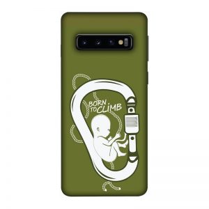 Born to Climb Samsung Galaxy S10 Mobile Cover