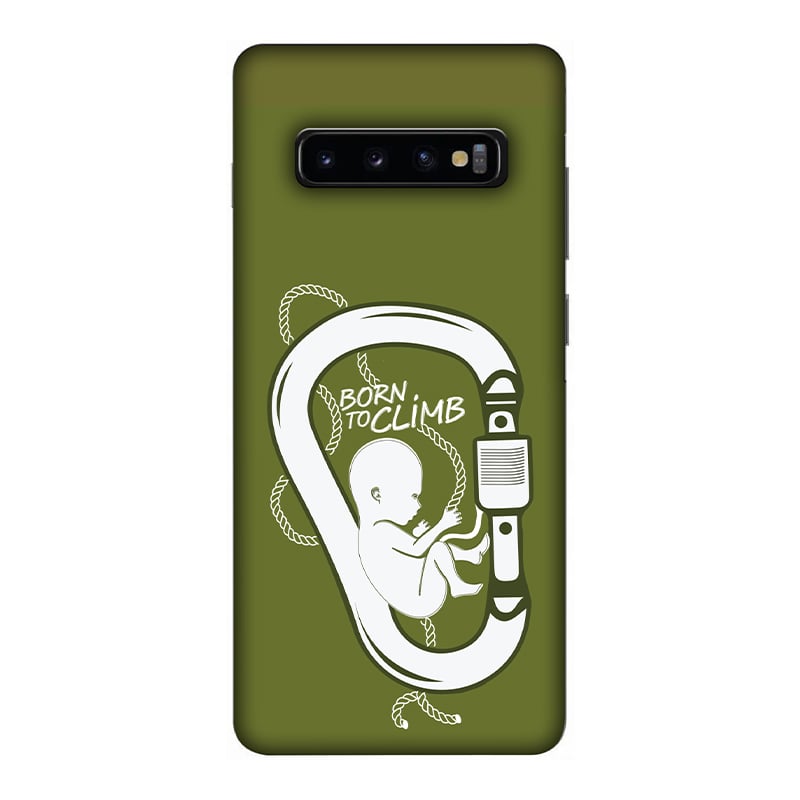 Born to Climb Samsung Galaxy S10 Plus Mobile Cover
