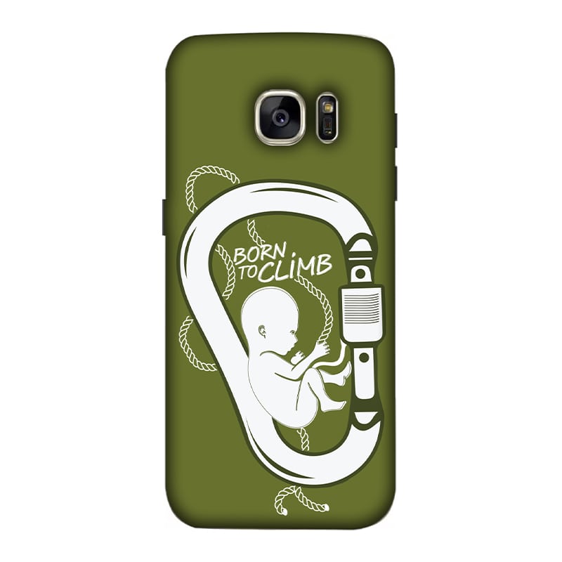 Born to Climb Samsung Galaxy S7 Mobile Cover