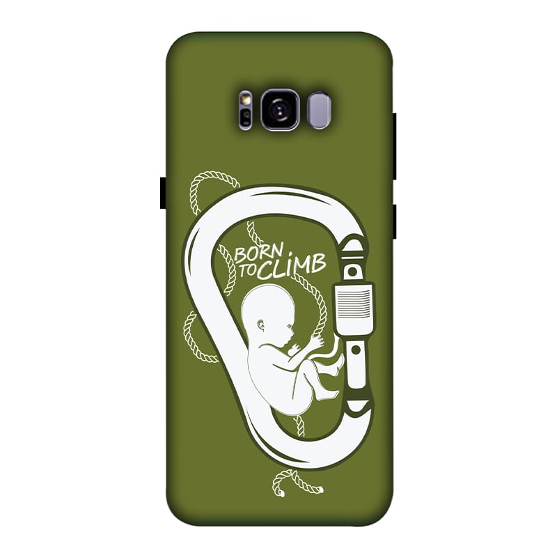 Born to Climb Samsung Galaxy S8 Mobile Cover