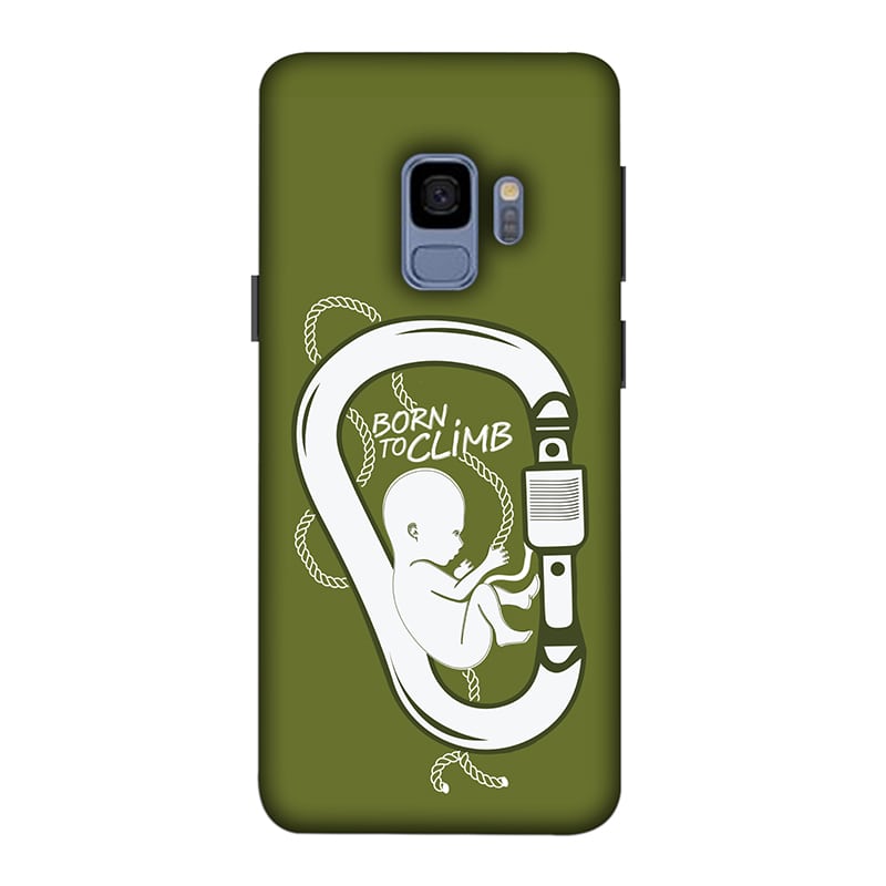 Born to Climb Samsung Galaxy S9 Mobile Cover