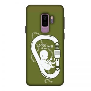 Born to Climb Samsung Galaxy S9 Plus mobile Cover