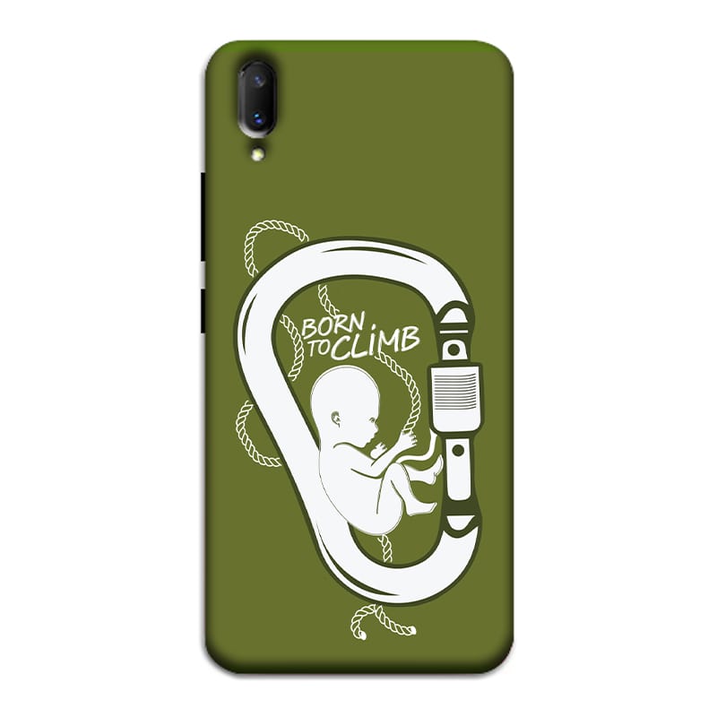 Born to Climb Vivo V11 Pro Mobile Cover