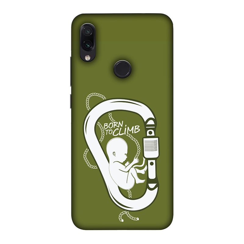Born to Climb Redmi Note 7 Pro Mobile Cover