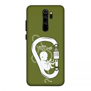 Born to Climb Redmi Note 8 Pro Mobile Cover