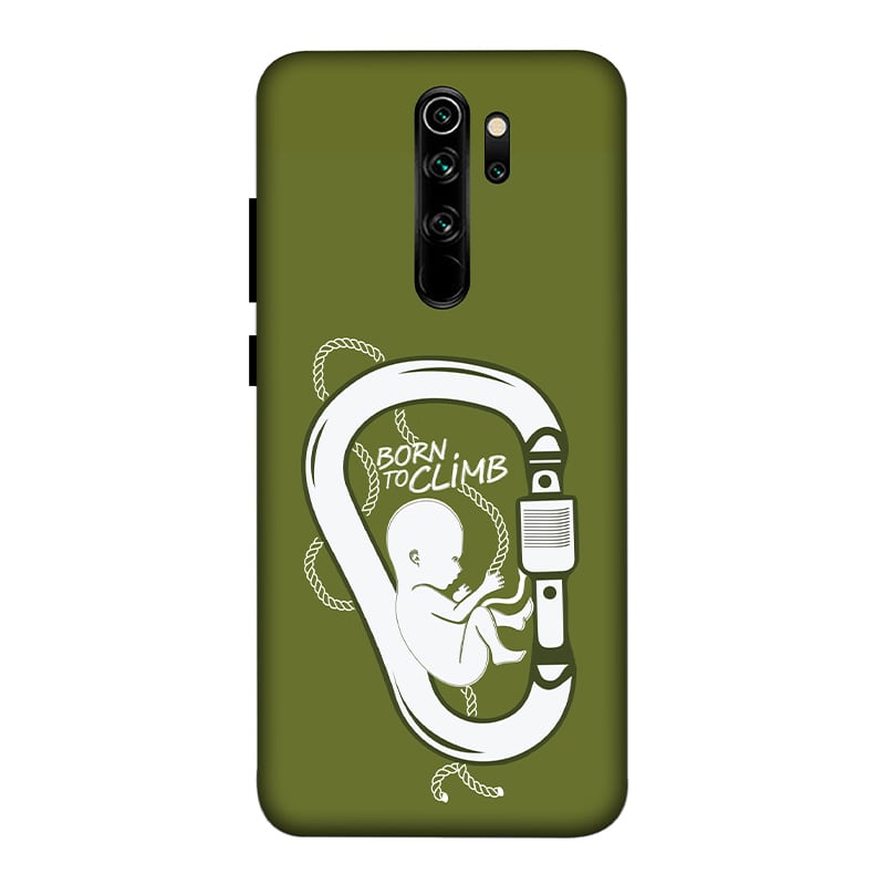 Born to Climb Redmi Note 8 Pro Mobile Cover