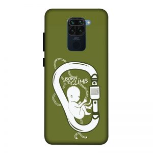 Born to Climb Redmi Note 9 Mobile Cover