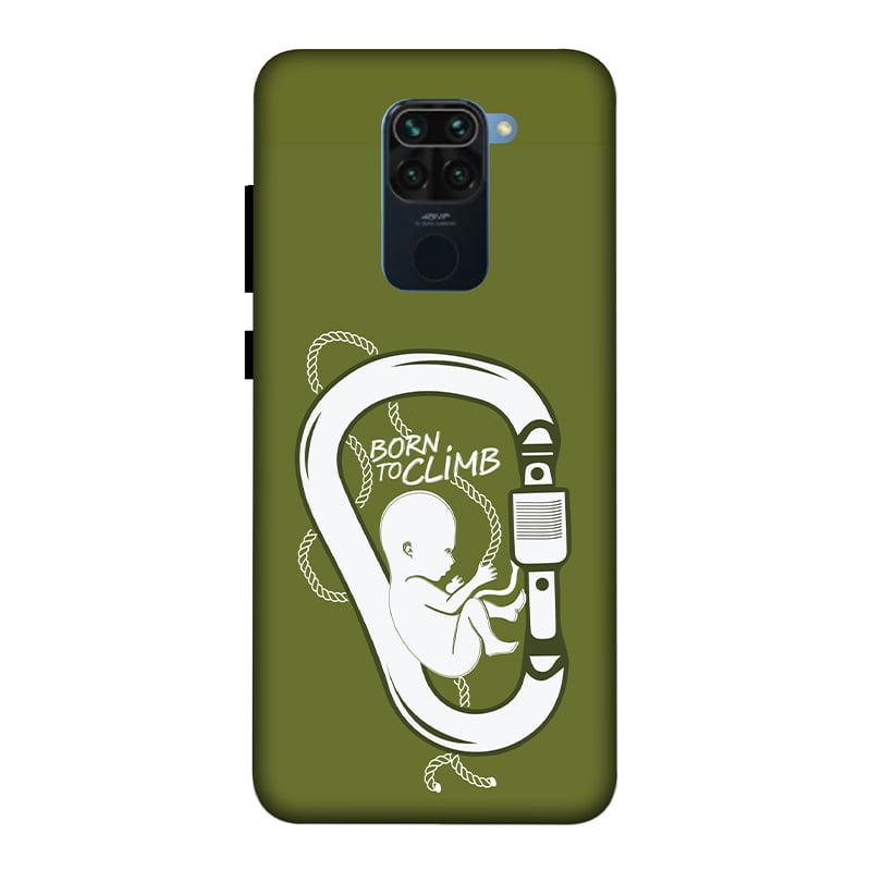 Born to Climb Redmi Note 9 Mobile Cover