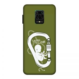 Born to Climb Redmi Note 9 Pro Max Mobile Cover