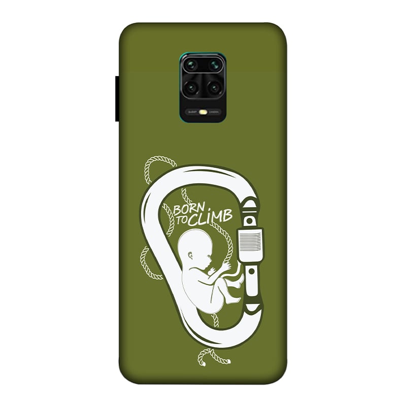 Born to Climb Redmi Note 9 Pro Max Mobile Cover