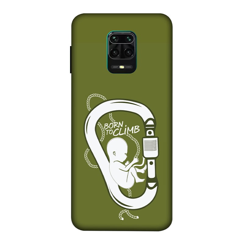 Born to Climb Redmi Note 9 Pro Mobile Cover