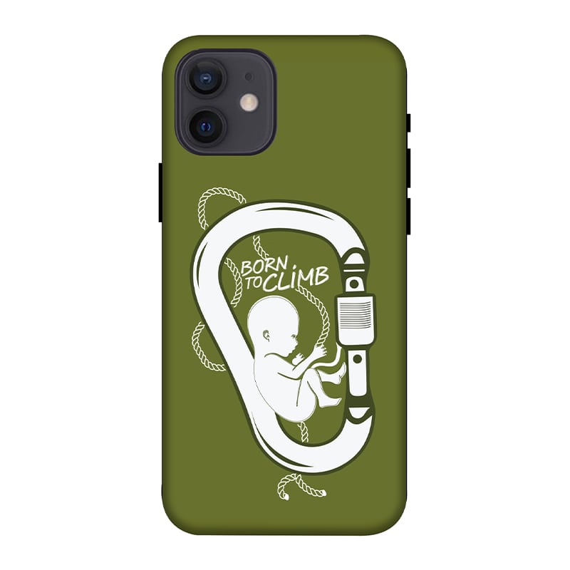Born to Climb iPhone 12 Mobile Cover
