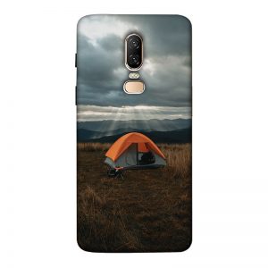 Camp and Tent OnePlus 6 Mobile Cover