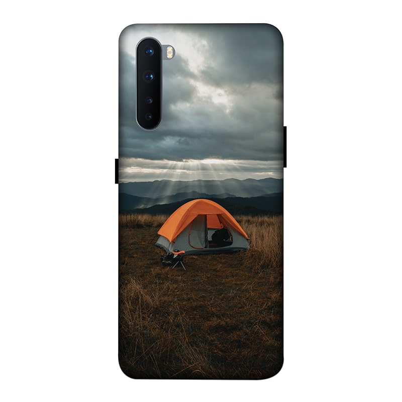 Camp and Tent OnePlus Nord Mobile Cover