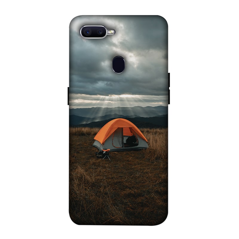 Camp and Tent Oppo F9 Pro Mobile Cover