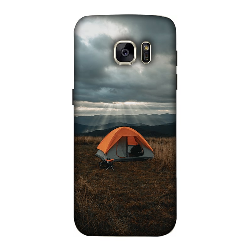 Camp and Tent Samsung Galaxy S7 Mobile Cover