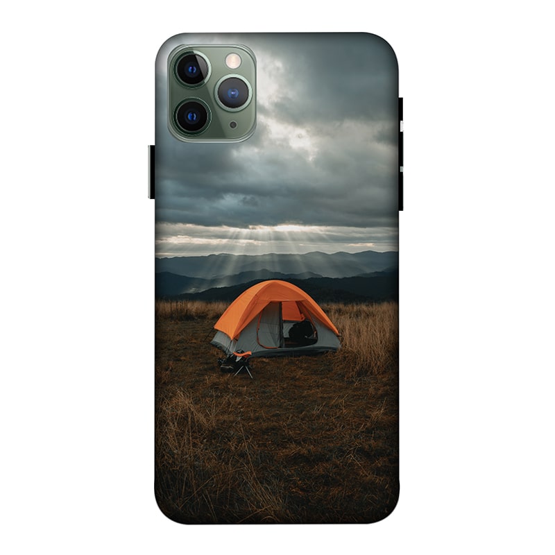 Camp and Tent iPhone 11 Pro Max Mobile Cover