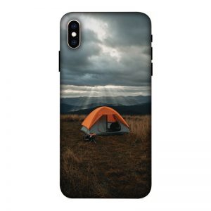 Camp and Tent iPhone XS Max Mobile Cover