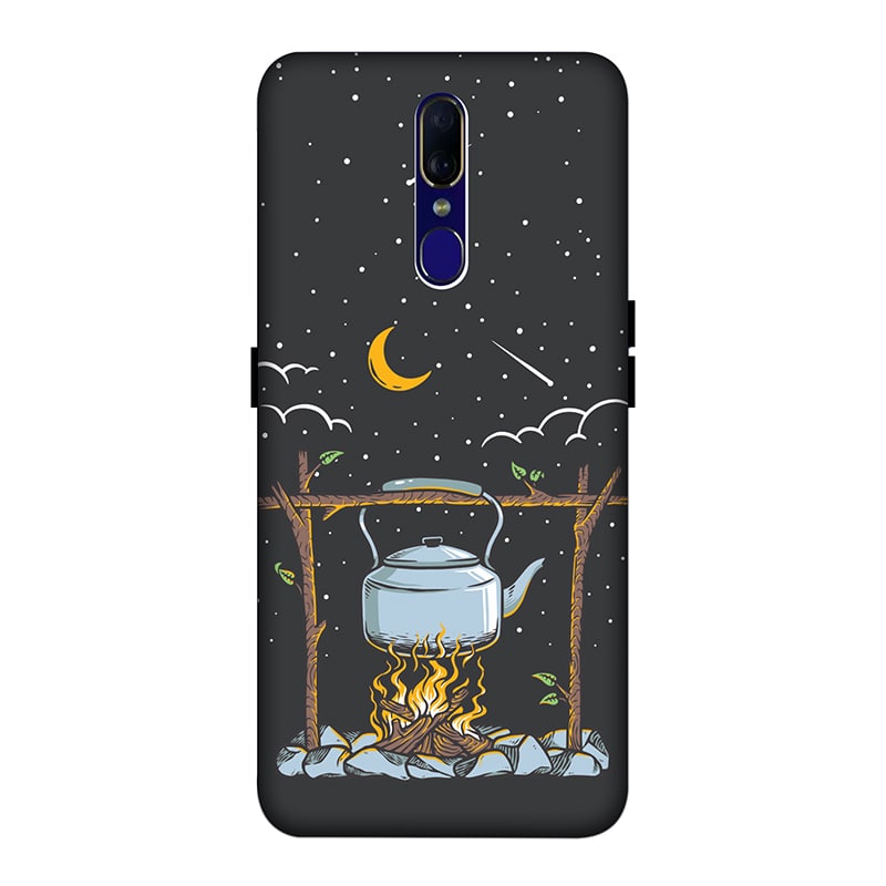 Campfire Oppo F11 mobile Cover