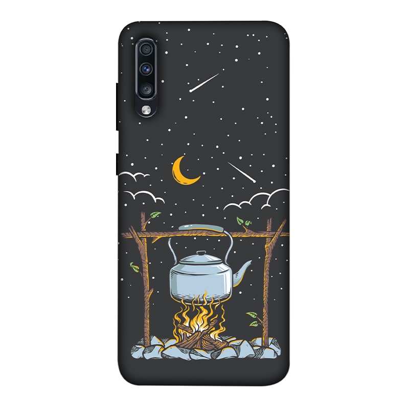 Campfire Samsung A70 Mobile Cover