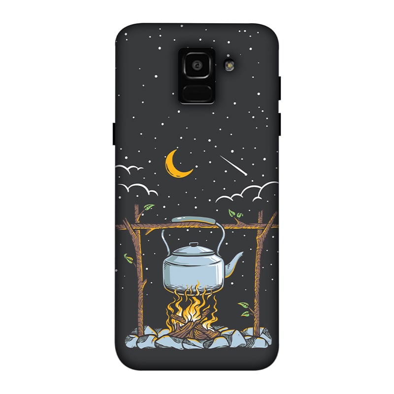Campfire Samsung J6 Mobile Cover