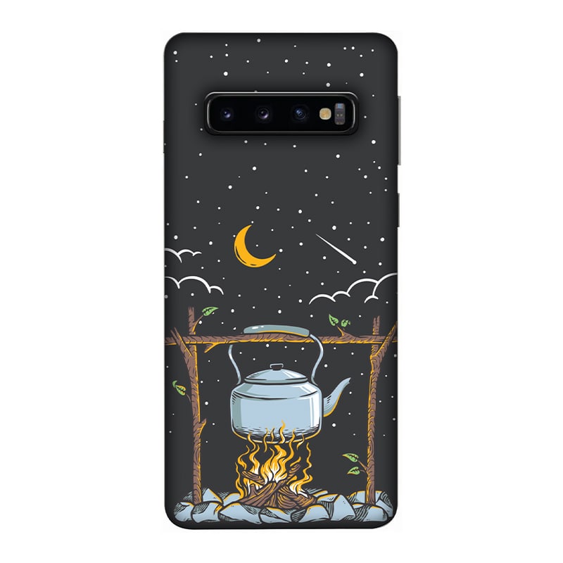 Campfire Samsung Galaxy S10 Mobile Cover