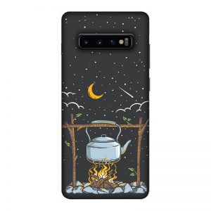 Campfire Samsung Galaxy S10 Plus Mobile Cover
