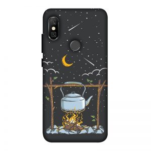 Campfire Redmi Note 6 Pro mobile Cover