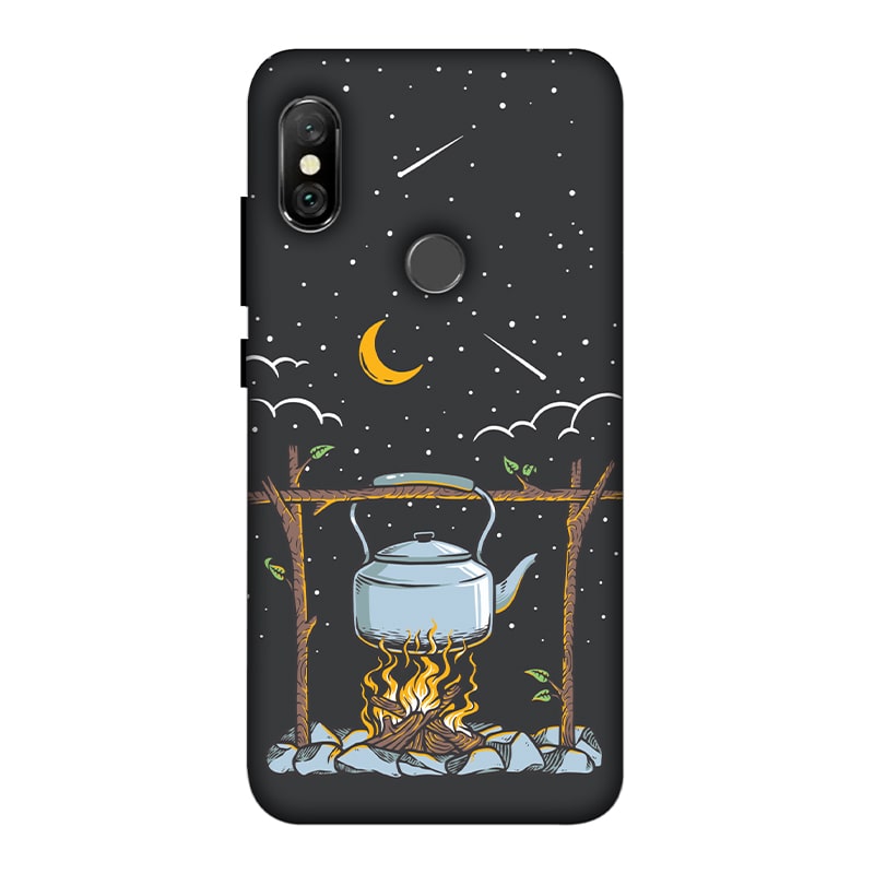 Campfire Redmi Note 6 Pro mobile Cover