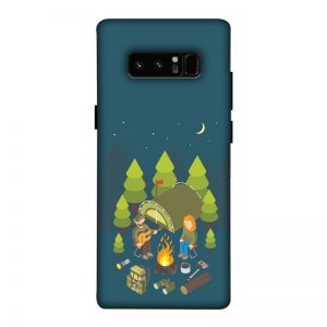 Camping Couple Samsung Galaxy Note 8 Mobile Cover