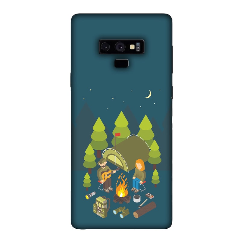 Camping Couple Samsung Galaxy Note 9 Mobile Cover