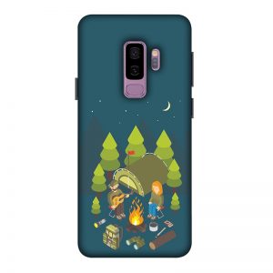 Camping Couple Samsung Galaxy S9 Plus mobile Cover