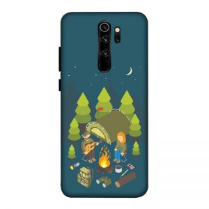 Camping Couple Redmi Note 8 Pro Mobile Cover