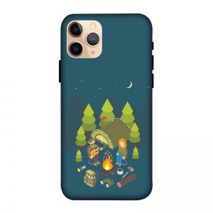 Camping Couple iPhone 11 Pro Mobile Cover